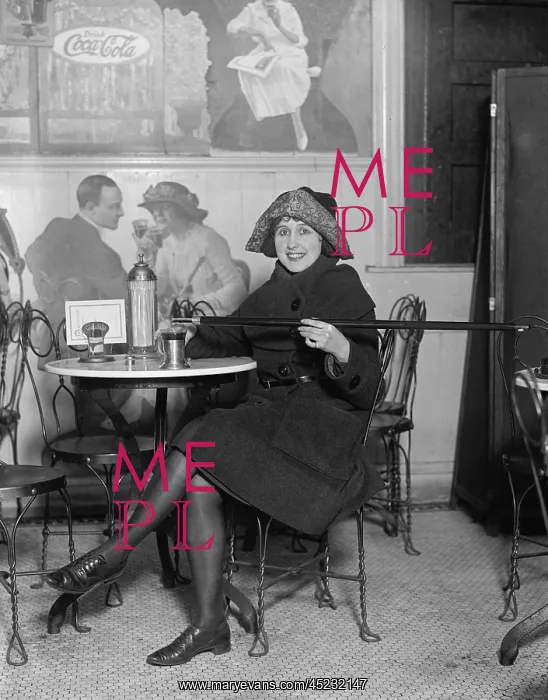 : During Prohibition, a young woman fortifies ? : During Prohibition, a young woman fortifies ?