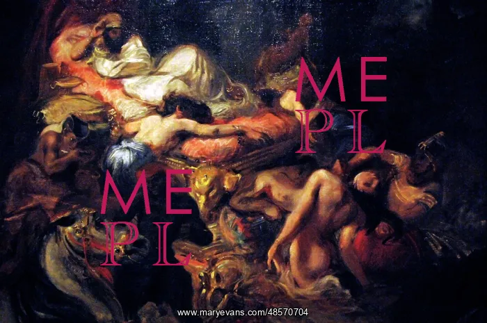 : Project of the Death of Sardanapalus by Eugene Delacroix. 18 : Project of the Death of Sardanapalus by Eugene Delacroix. 18