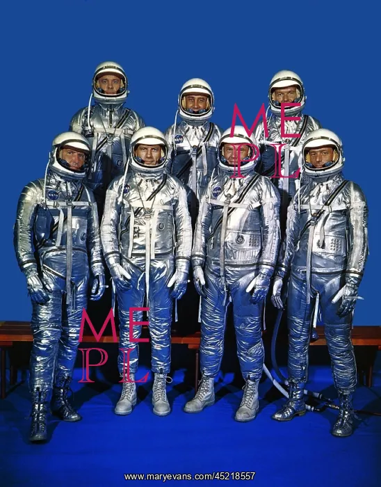 : Project Mercury astronauts in their space ? : Project Mercury astronauts in their space ?