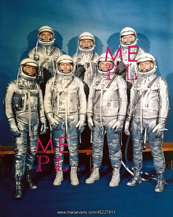 : Project Mercury astronauts in their space ? : Project Mercury astronauts in their space ?