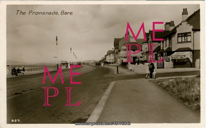 : The Promenade, Bare, Lancashire : The Promenade, Bare, Lancashire