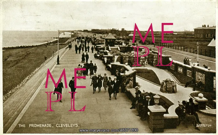 : The Promenade, Cleveleys, Lancashire : The Promenade, Cleveleys, Lancashire
