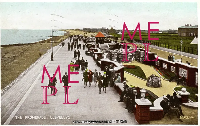 : The Promenade, Cleveleys, Lancashire : The Promenade, Cleveleys, Lancashire