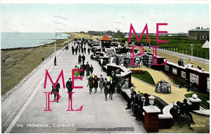 : The Promenade, Cleveleys, Lancashire : The Promenade, Cleveleys, Lancashire