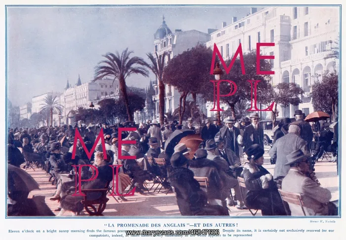 : Promenade des Anglais, Nice 1927 : Promenade des Anglais, Nice 1927