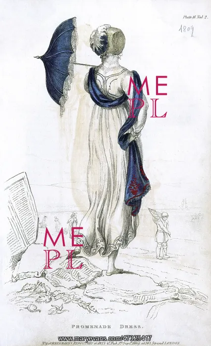 : PROMENADE DRESS 1809 : PROMENADE DRESS 1809
