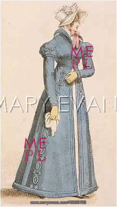 : PROMENADE DRESS 1824 : PROMENADE DRESS 1824