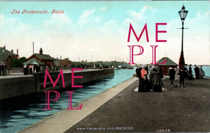 : The Promenade, Goole, Yorkshire : The Promenade, Goole, Yorkshire