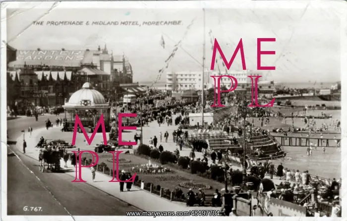 : The Promenade, Morecambe, Lancashire : The Promenade, Morecambe, Lancashire