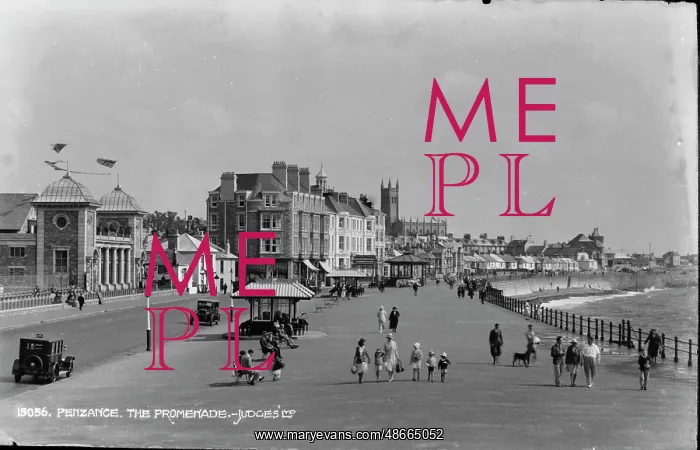 : The Promenade in Penzance : The Promenade in Penzance
