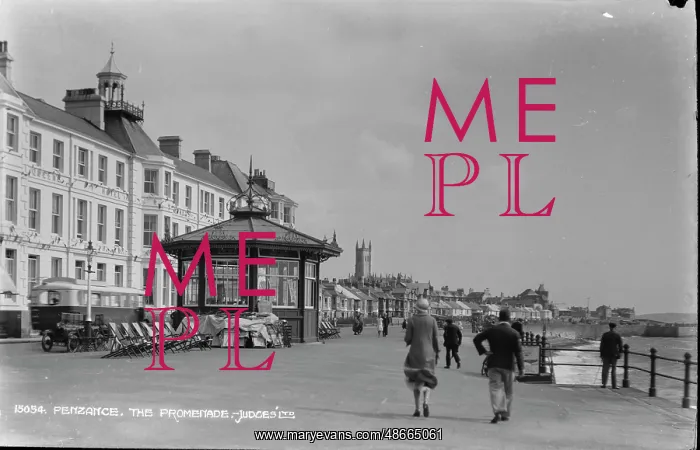 : The Promenade in Penzance : The Promenade in Penzance