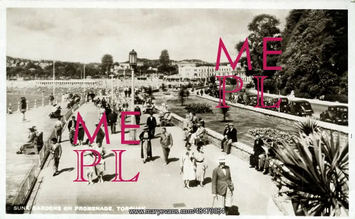 : The Promenade, Torquay, Devon : The Promenade, Torquay, Devon