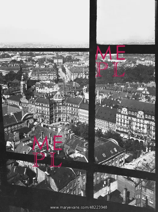 : The Promenadeplatz in Munich : The Promenadeplatz in Munich
