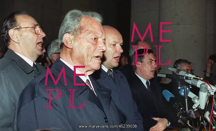 : Prominent politicians after fall of the wall : Prominent politicians after fall of the wall