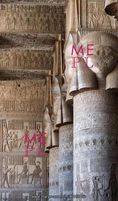 : Pronaos, Temple of Hathor, Dendera Complex : Pronaos, Temple of Hathor, Dendera Complex