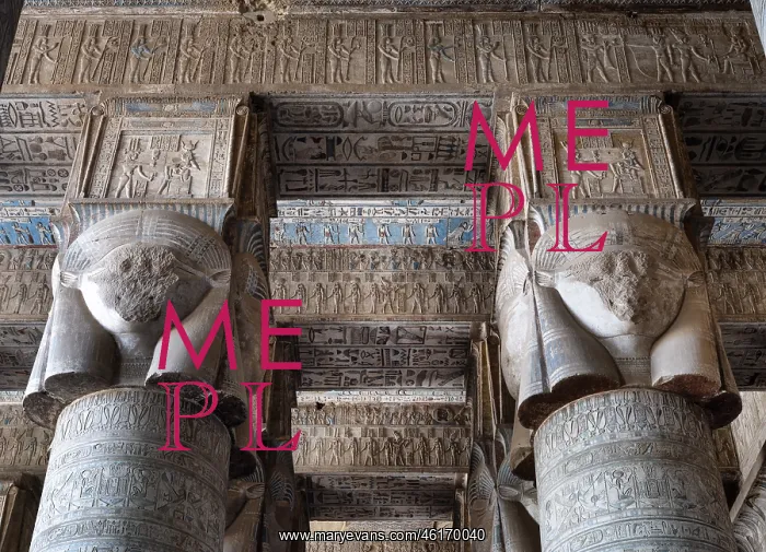 : Pronaos, Temple of Hathor, Dendera Complex : Pronaos, Temple of Hathor, Dendera Complex