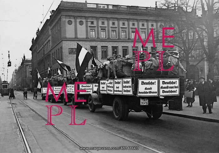 : Propaganda cars of the DNVP, 1933 : Propaganda cars of the DNVP, 1933