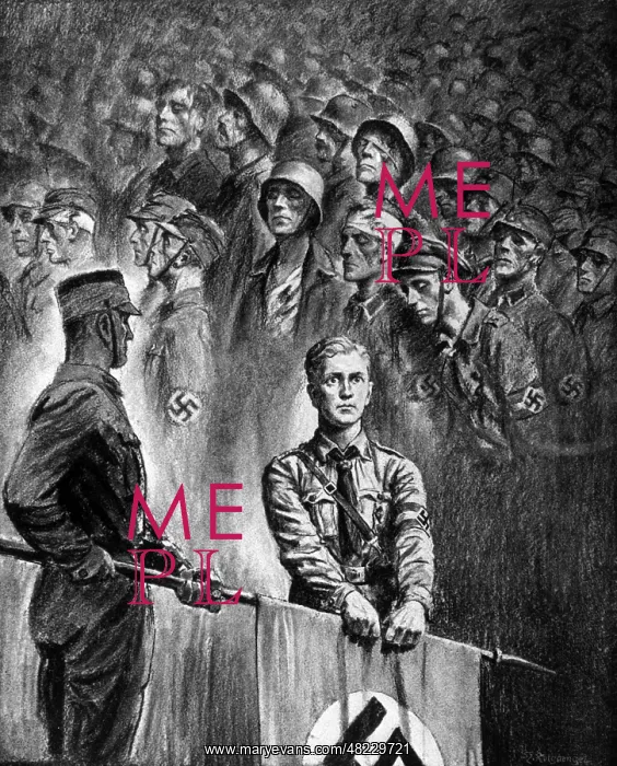 : Propaganda drawing on the admission of the HJ in the par : Propaganda drawing on the admission of the HJ in the par