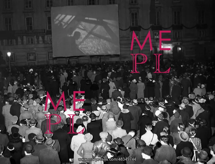 : Propaganda films at Heldenplatz, 1938 : Propaganda films at Heldenplatz, 1938