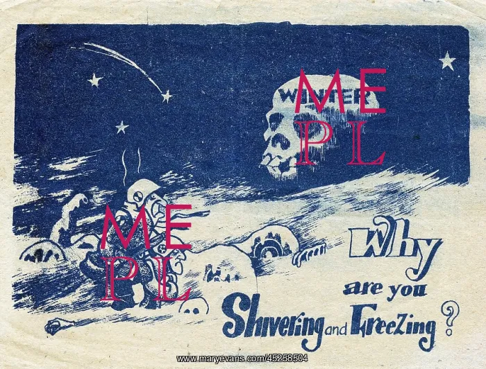: Propaganda leaflet distributed by Communists during : Propaganda leaflet distributed by Communists during