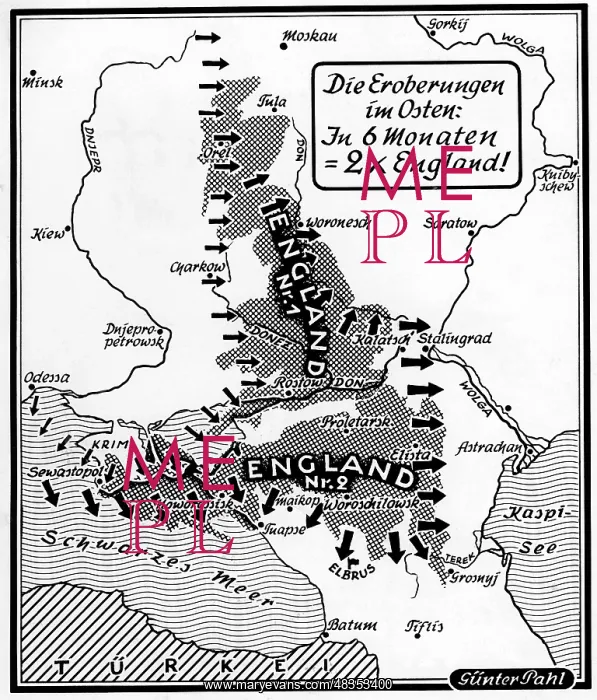 : Propaganda map depicting Soviet territories : Propaganda map depicting Soviet territories
