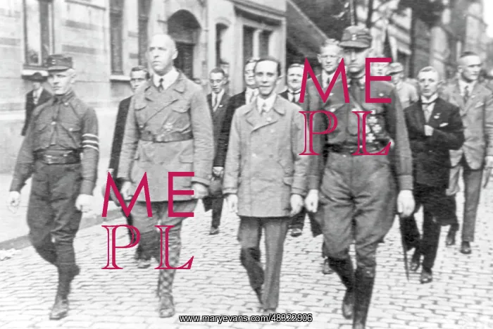 : Propaganda march of the NSDAP in the Ruhr area, 1925 : Propaganda march of the NSDAP in the Ruhr area, 1925