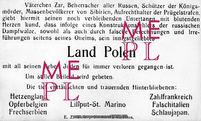: Propaganda notification during the First World War : Propaganda notification during the First World War