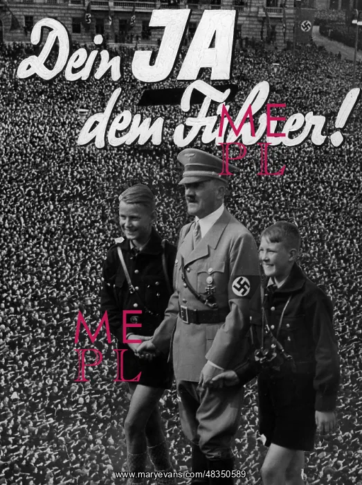 : Propaganda photo for the referendum on the : Propaganda photo for the referendum on the