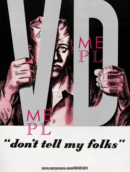 : Propaganda poster depicts an American serviceman : Propaganda poster depicts an American serviceman