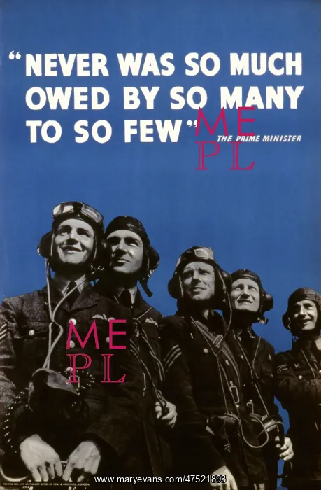 : Propaganda poster: prime minister's statement : Propaganda poster: prime minister's statement