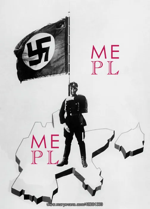 : Propaganda poster of the SS, 1934 : Propaganda poster of the SS, 1934