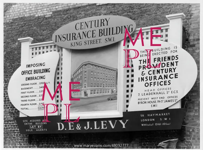 : Property Development Sign, Century Insurance Building : Property Development Sign, Century Insurance Building