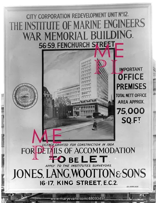 : Property Development Sign, Fenchurch Street, London : Property Development Sign, Fenchurch Street, London