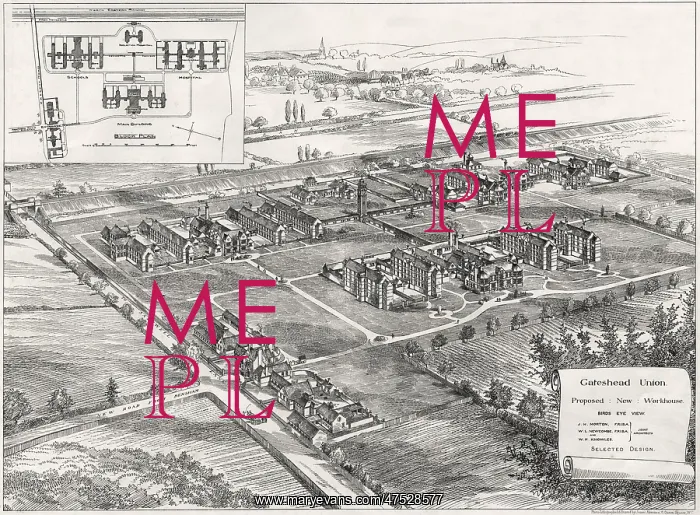 : Proposed new Union workhouse, Gateshead : Proposed new Union workhouse, Gateshead