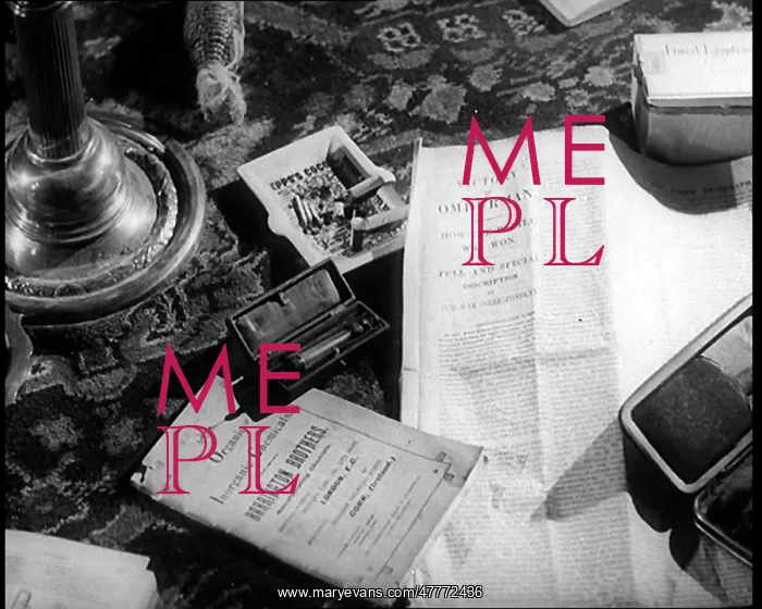  : Props in a Mock-up Of Sherlock Holmes Apartment