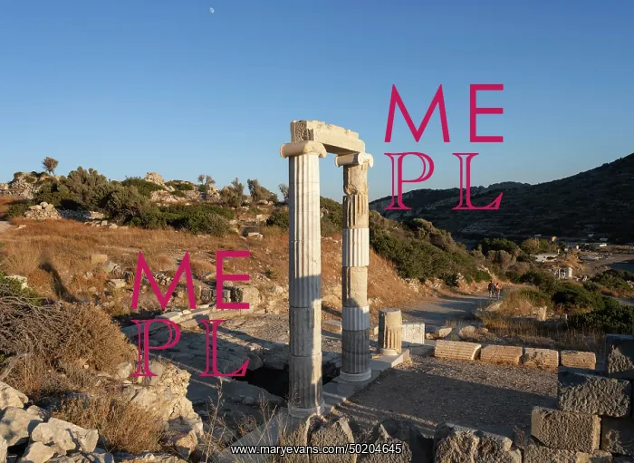 : Propylon, Knidos, Mugla, Turkey : Propylon, Knidos, Mugla, Turkey