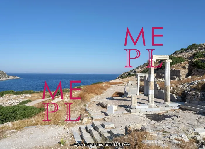 : Propylon, Knidos, Mugla, Turkey : Propylon, Knidos, Mugla, Turkey