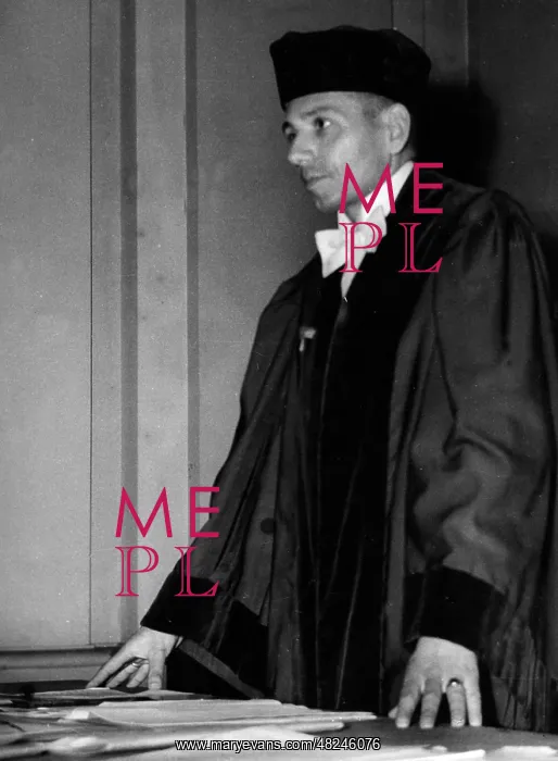 : Prosecutor in a People's Court process in Berlin, 1943 : Prosecutor in a People's Court process in Berlin, 1943