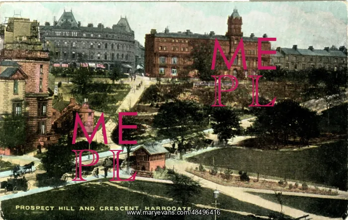 : Prospect Hill & Crescent, Harrogate, Yorkshire : Prospect Hill & Crescent, Harrogate, Yorkshire