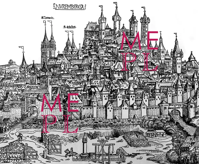 : Prospect of Nuremberg from 1493 : Prospect of Nuremberg from 1493