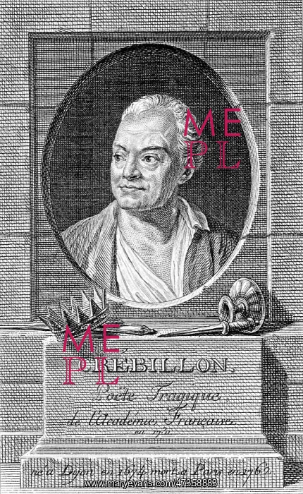: PROSPER JOLYOT CREBILLON : PROSPER JOLYOT CREBILLON