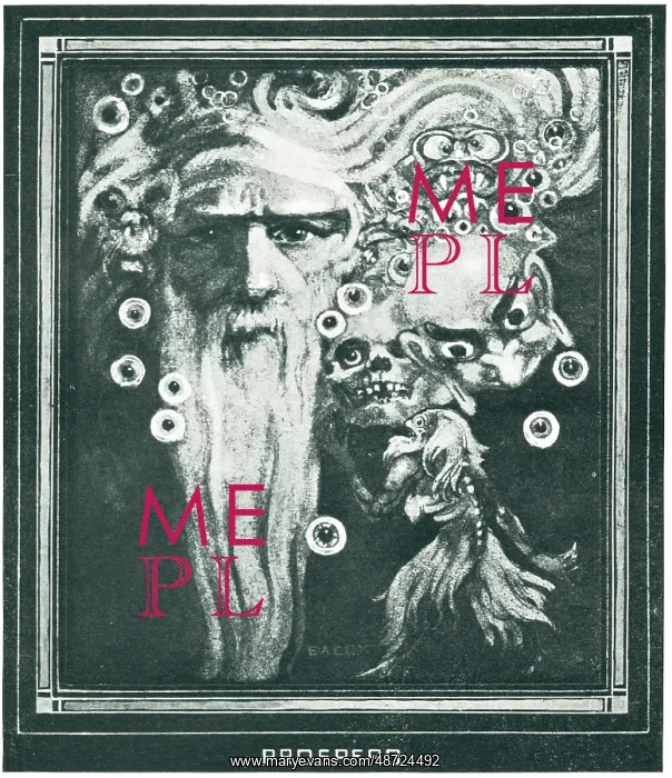 : Prospero. This artwork depicts some elements from the Shakespeare play : Prospero. This artwork depicts some elements from the Shakespeare play