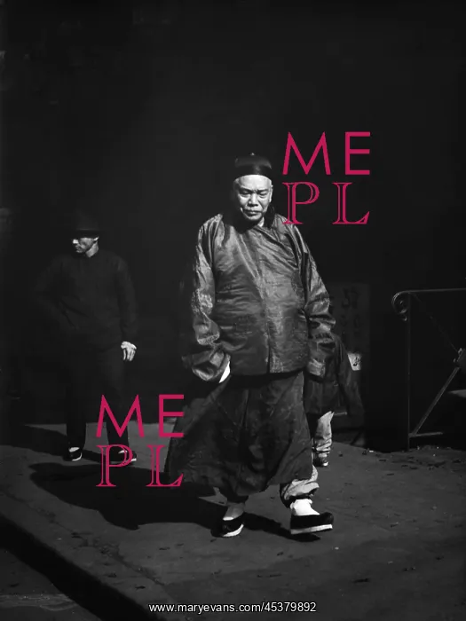 : Prosperous Chinese-American walking in San : Prosperous Chinese-American walking in San