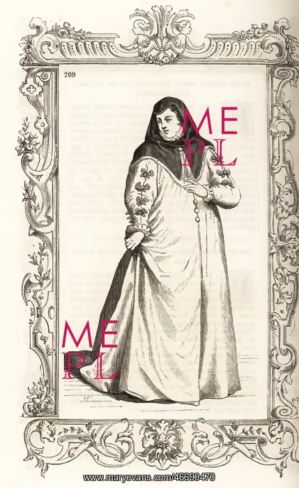 : Prostitute of Bologna, 16th century : Prostitute of Bologna, 16th century