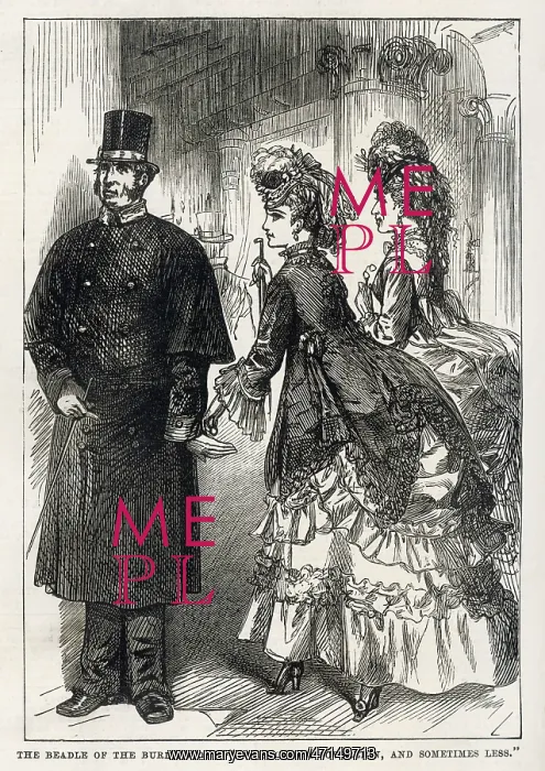 : Prostitutes bribing beadle in Burlington Arcade : Prostitutes bribing beadle in Burlington Arcade