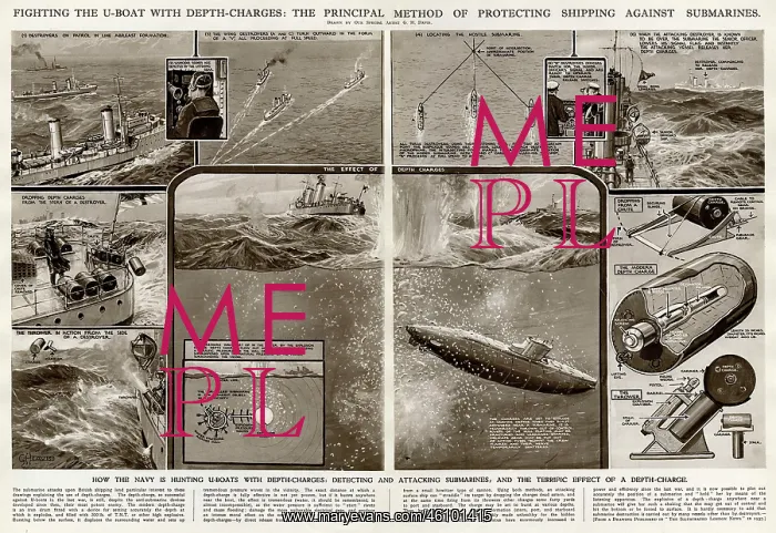 : Protecting shipping against submarines by G. H. Davis : Protecting shipping against submarines by G. H. Davis