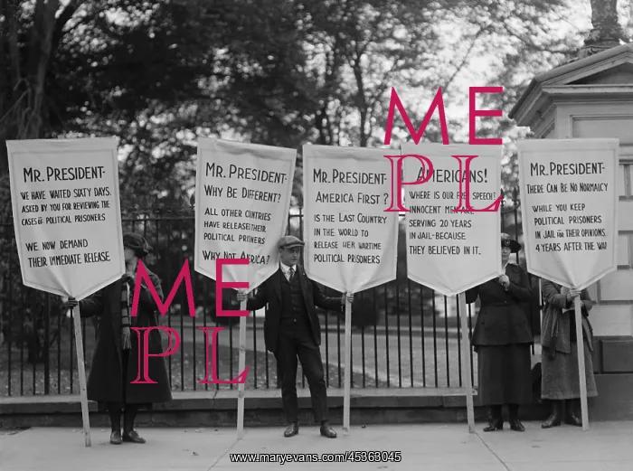 : Protest for amnesty for victims of Espionage Act : Protest for amnesty for victims of Espionage Act