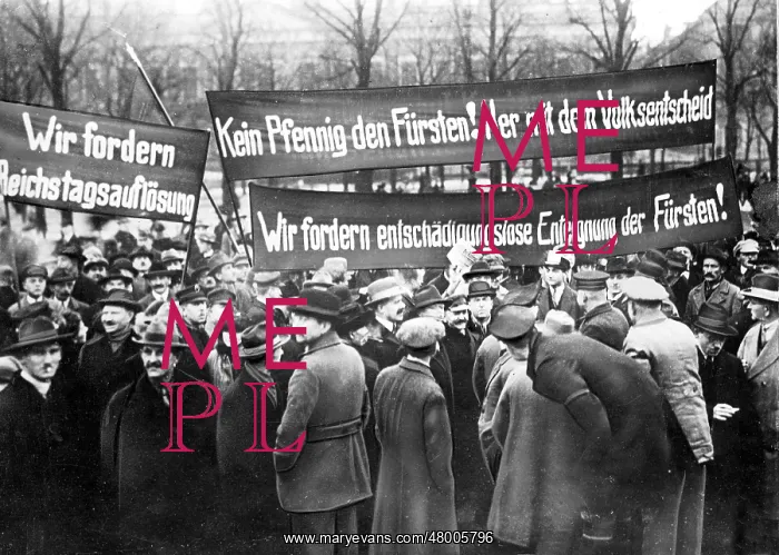 : Protest against the compensation of princes, 1926 : Protest against the compensation of princes, 1926