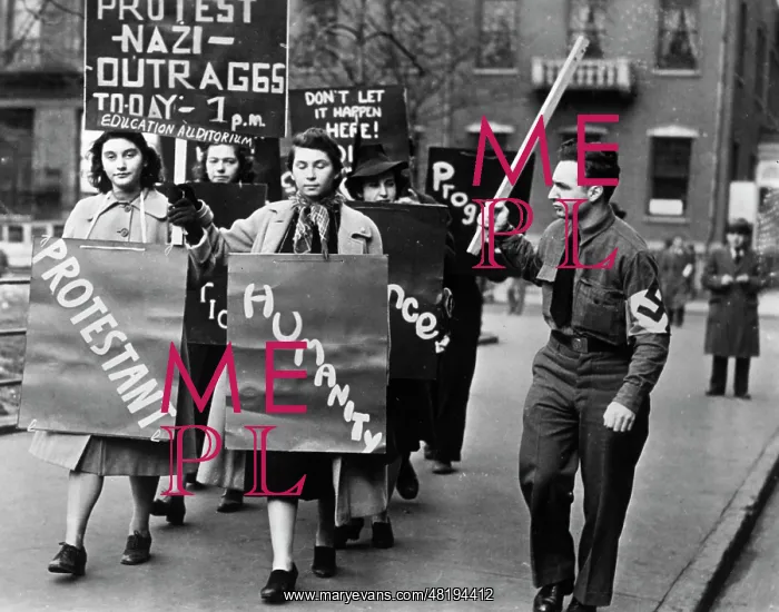 : Protest in New York against the persecution of Jews : Protest in New York against the persecution of Jews