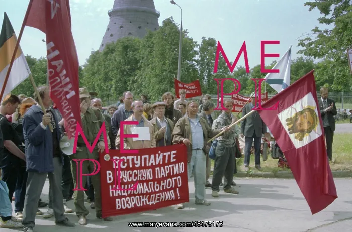 : Protest at Ostankino TV tower : Protest at Ostankino TV tower